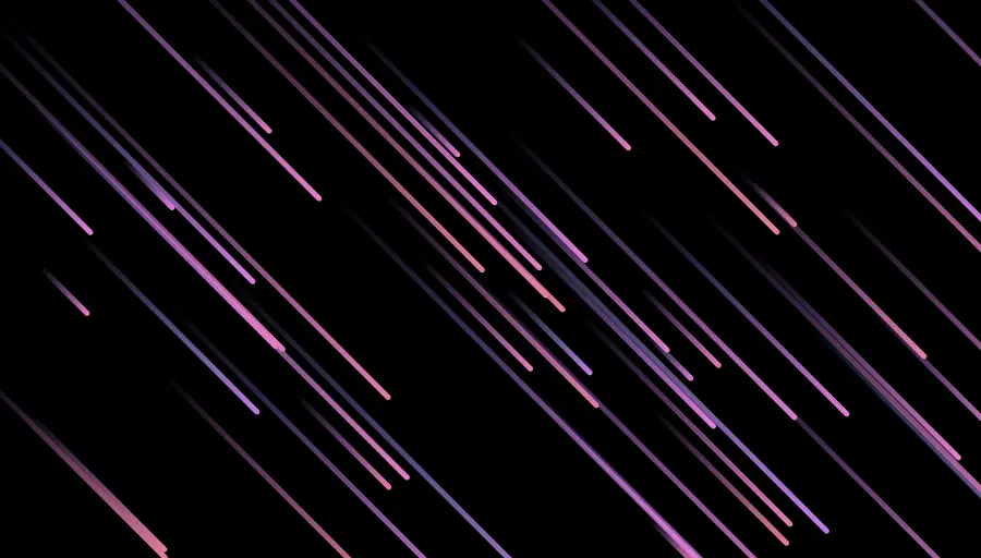 Embark on a cosmic voyage with 'Comet,' an abstract artwork where purple and pink lines swirl across a black canvas. This dynamic, energetic background is perfect for websites aiming to capture a sense of adventure and vitality. Purple and Pink Lines, Abstract Art, Dynamic Background, Black Canvas, Energetic Design