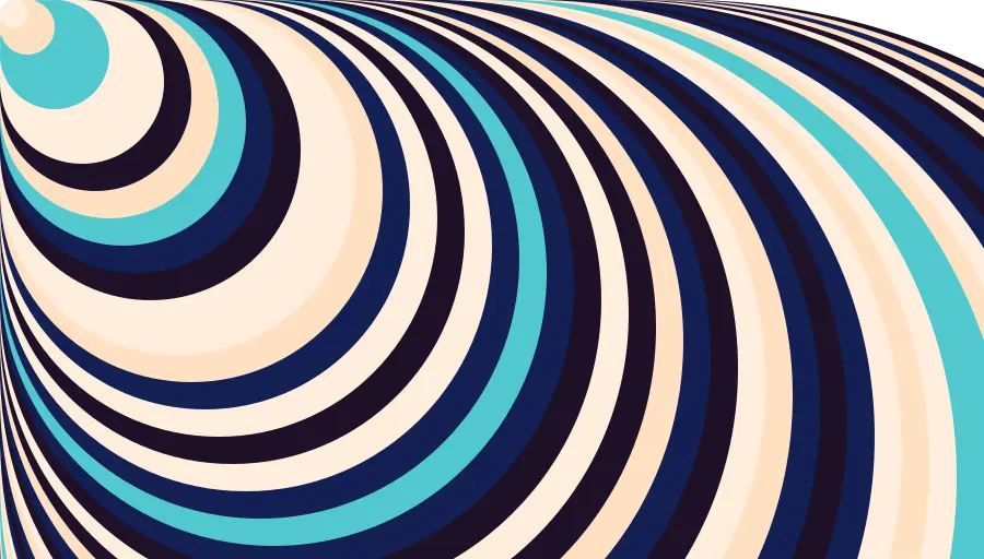 Delve into the mesmerizing swirls of 'Concentric,' an abstract blend of blue and white stripes set against a stark black background. This intricate design adds depth and movement, perfect for creating a captivating website experience. Blue and White Swirls, Abstract Stripes, Dynamic Art, Black Background, Intricate Design