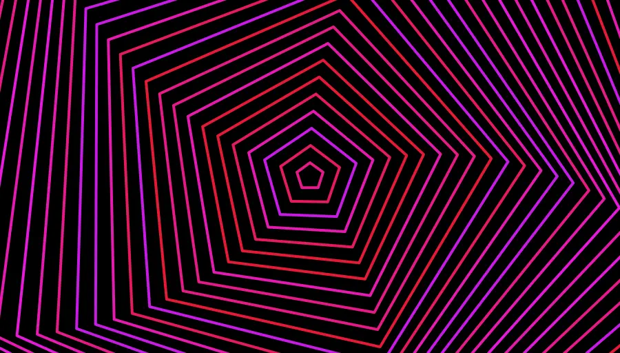 Immerse yourself in the electric ambiance of 'Loop,' where neon lines intertwine with hexagonal patterns in purple and red. This abstract, dynamic background pulses with energy, ideal for websites desiring a vibrant, artistic touch. Neon Lines, Hexagonal Patterns, Abstract Art, Purple and Red Design, Dynamic Background