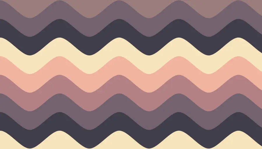 A seamless wavy pattern with undulating lines creating a rhythmic and smooth texture, suitable for backgrounds, wallpapers, or textile designs, providing a calm and modern aesthetic. waves, pattern, seamless, texture, background