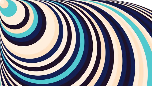 concentric Delve into the mesmerizing swirls of 'Concentric,' an abstract blend of blue and white stripes set against a stark black background. This intricate design adds depth and movement, perfect for creating a captivating website experience.