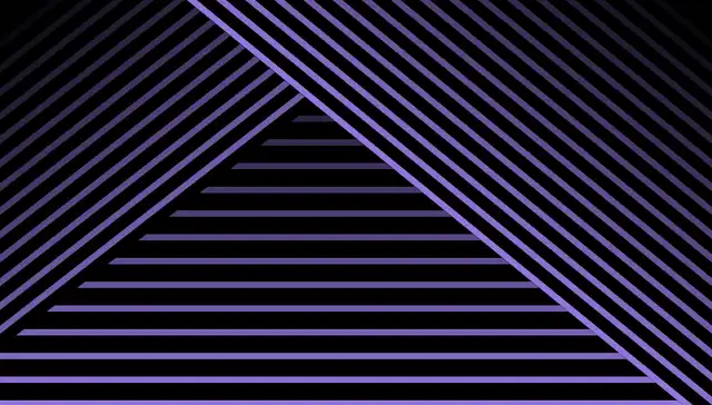 stripes 'Stripes' stands out with its bold purple and black pattern. This dramatic and contemporary art piece creates a striking background, ideal for digital spaces seeking to make a bold visual statement.