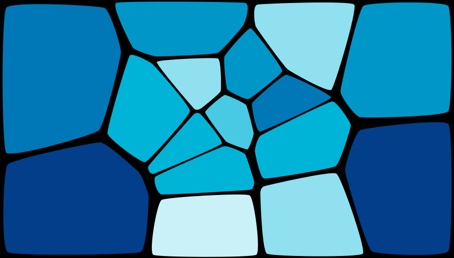 cluster Abstract mosaic pattern with various geometric shapes fitting together can be seen, reminiscent of stained glass or a tile wall, suitable for a background, texture, or a web design element.